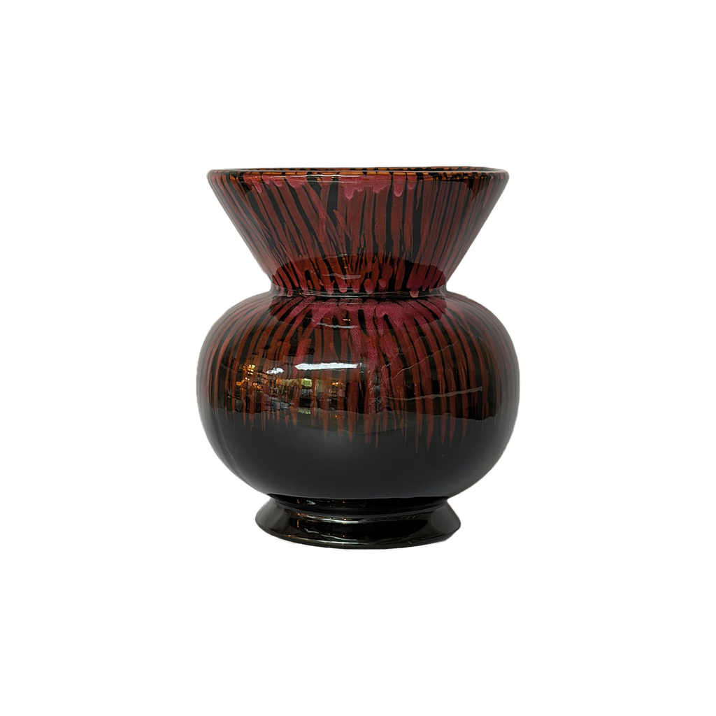 Vase bordeaux décoratif Sienna Large Burgundy  Opjet paris Opjet paris