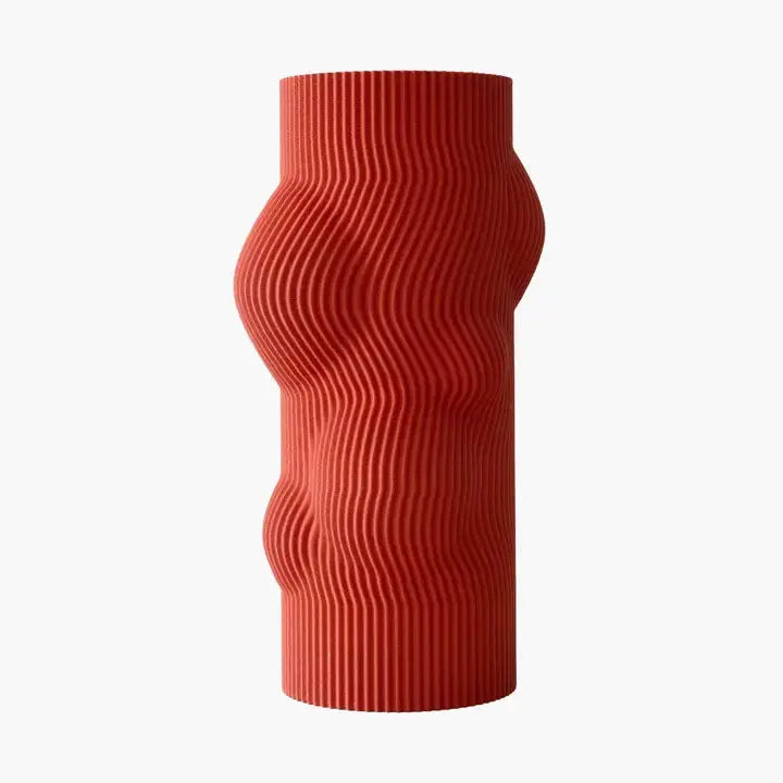 Vase Ripple design sculptural et texturé