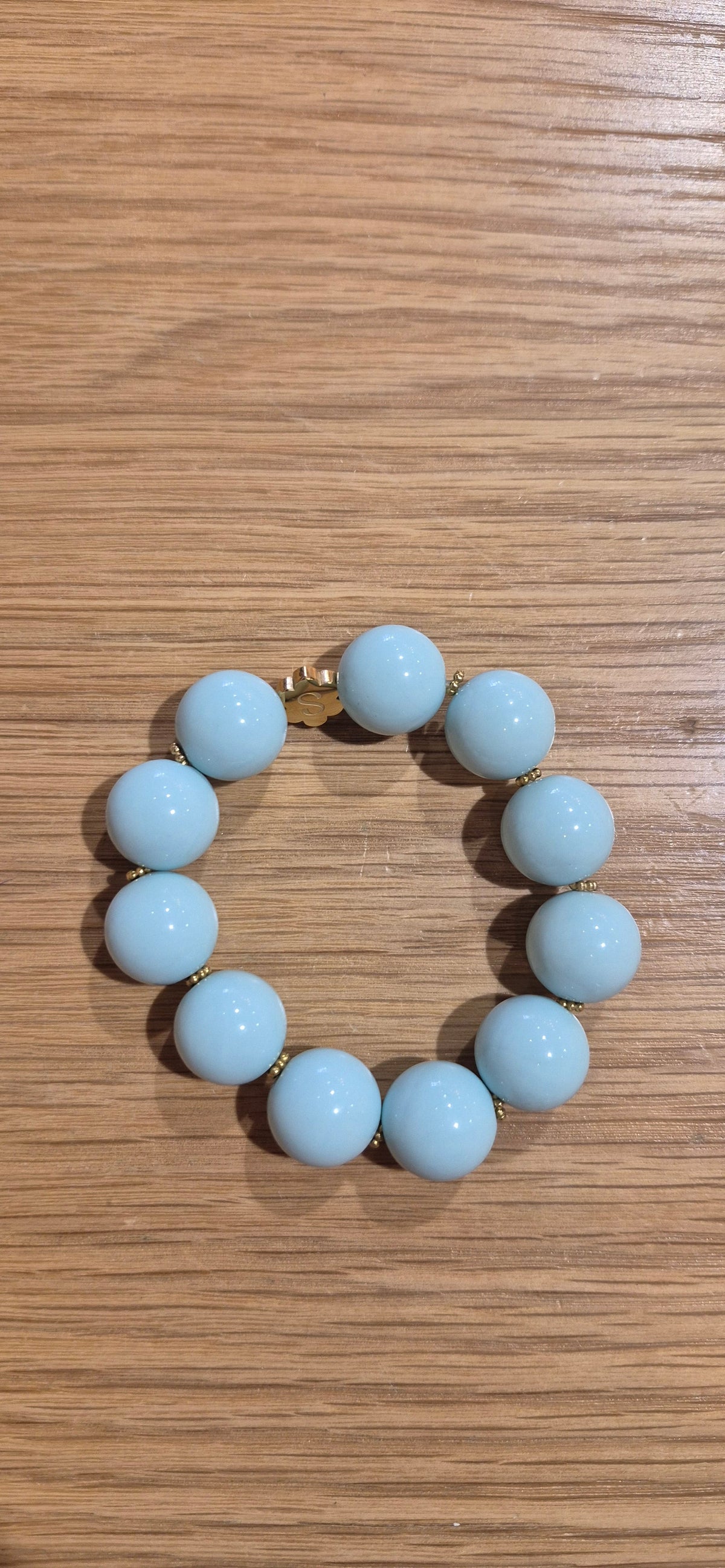 Bracelet perles résine Icône Coachella – Bijou femme Simone à bordeaux simone à bordeaux