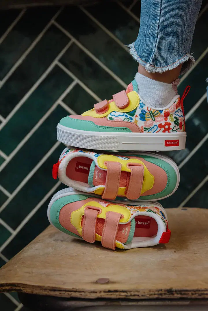 Sneakers enfants Hapiness – Confortables et résistantes - Les curieuses
