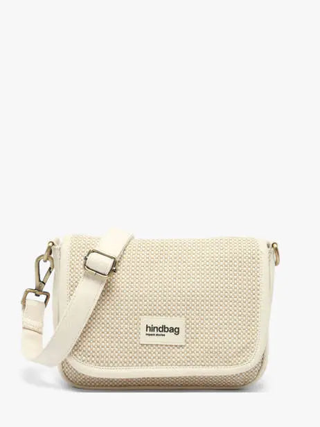 Sac bandoulière tressé coton HINDBAG élégant et pratique