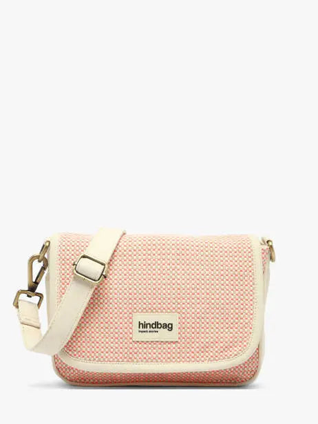 Sac bandoulière tressé coton HINDBAG élégant et pratique