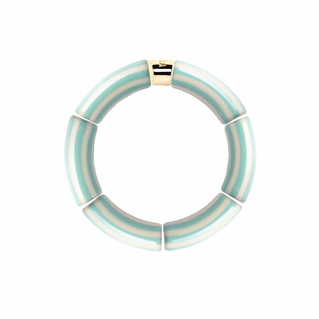 Bracelet Pipoca Brasil Riviera Lagon bleu rafraîchissant