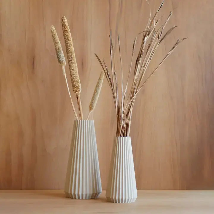 Vase OISHO  design géométrique