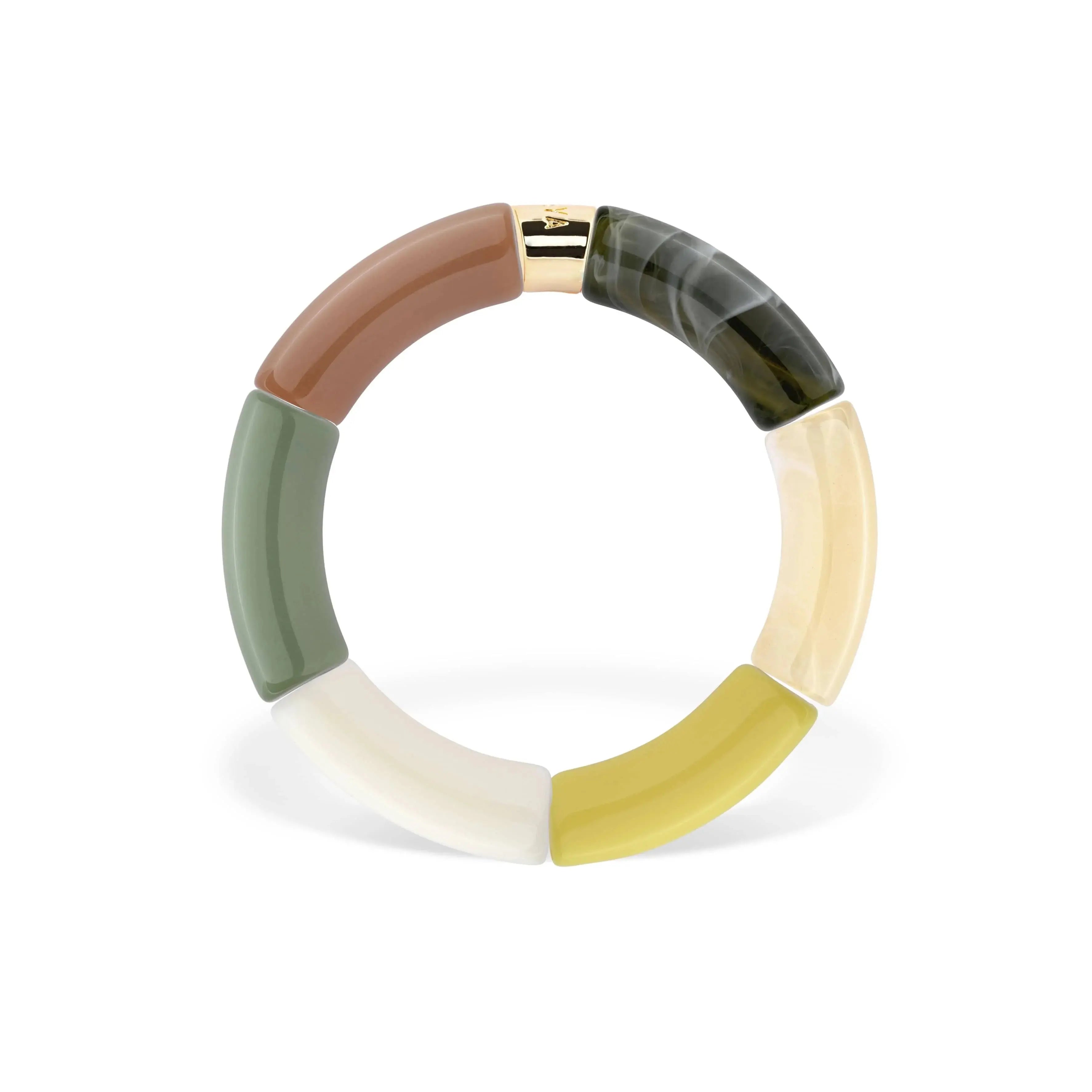 Bracelet Pipoca Limao vert lumineux - Les curieuses