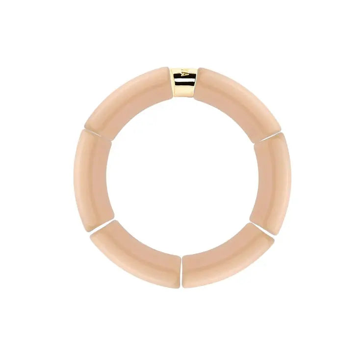 Bracelet beige intemporel élégant
