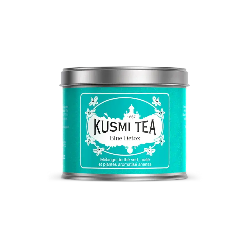 Thé Blue Detox Kusmi aux saveurs tropicales