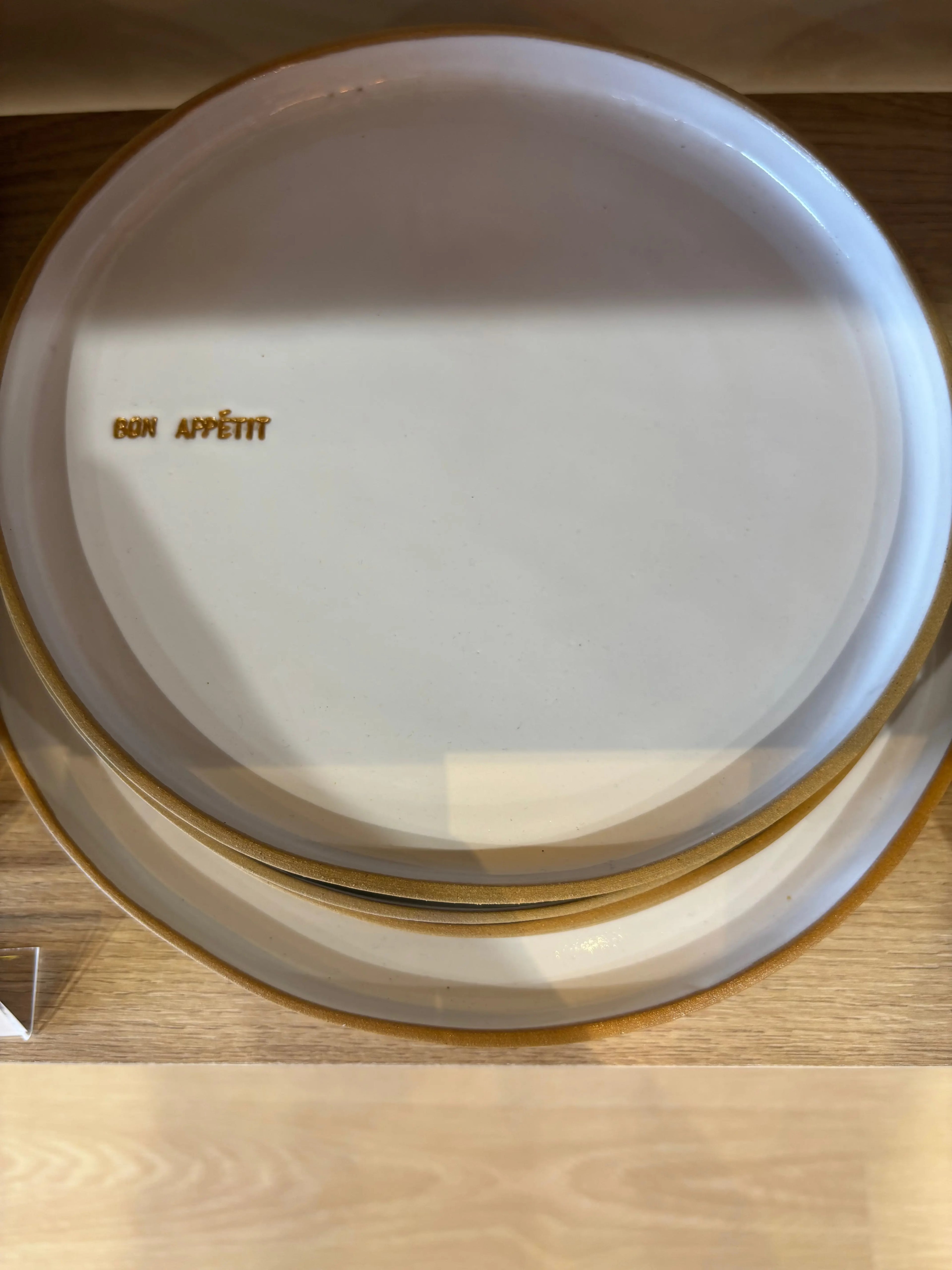 Assiettes en grés La dinette d'Alberte La Dînette d'Alberte