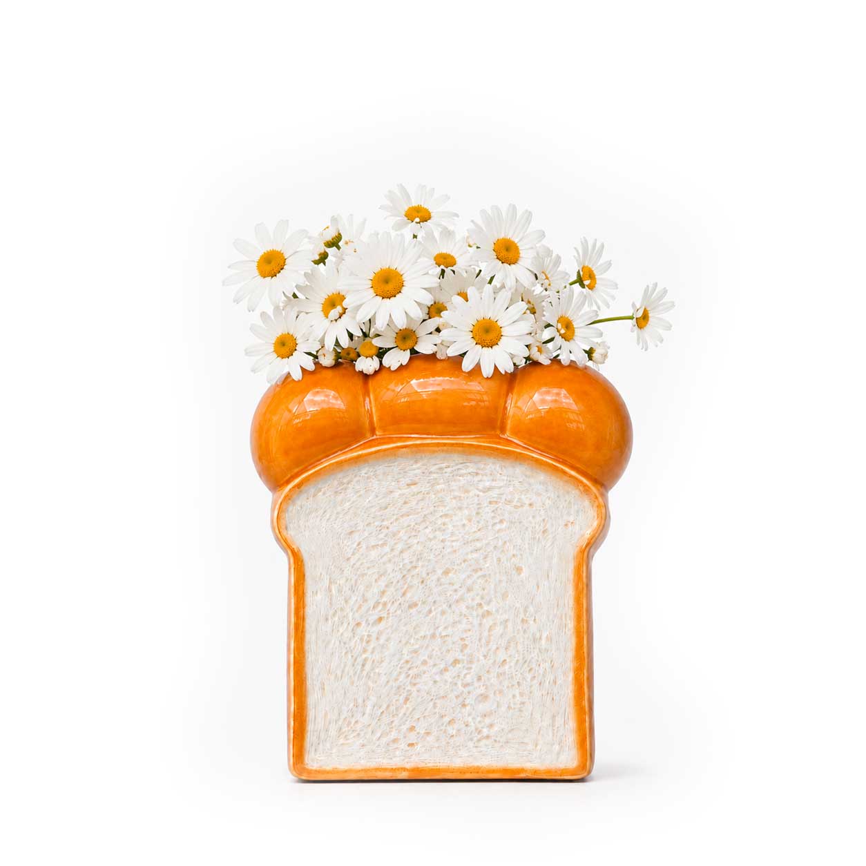 Vases Upside stories Vase brioche en céramique – Vase original et gourmand upside stories