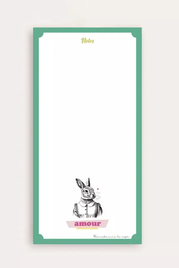 Bloc notes Barnabé aime le café Barnabé aime le café