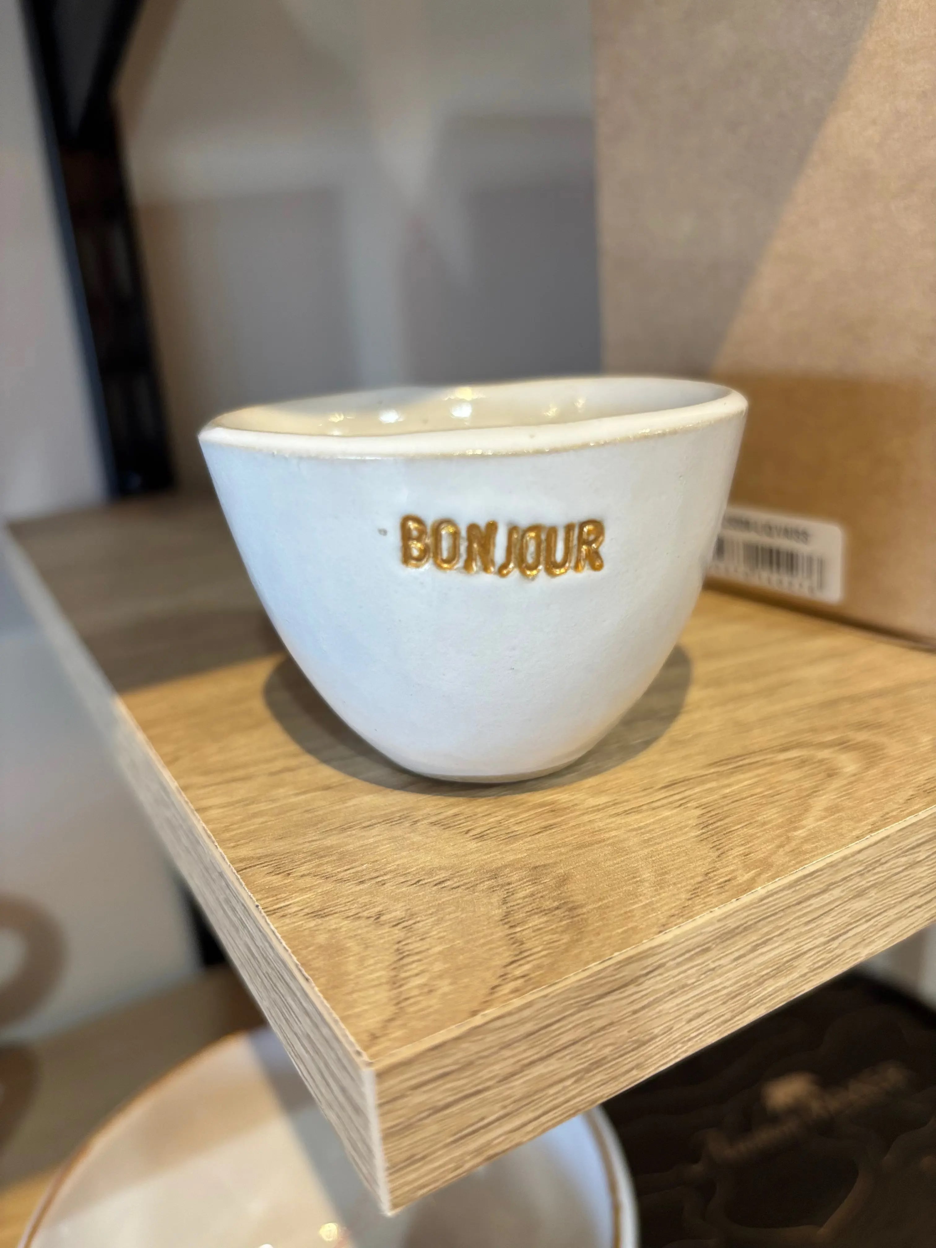 Tasse ristretto en grés, La Dînette d'Alberte La Dînette d'Alberte