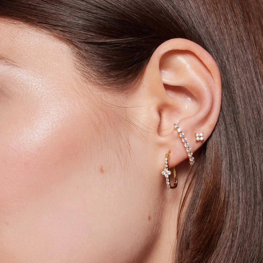 Boucles d'oreilles Zanzibar Or pohésia Pohésia Paris