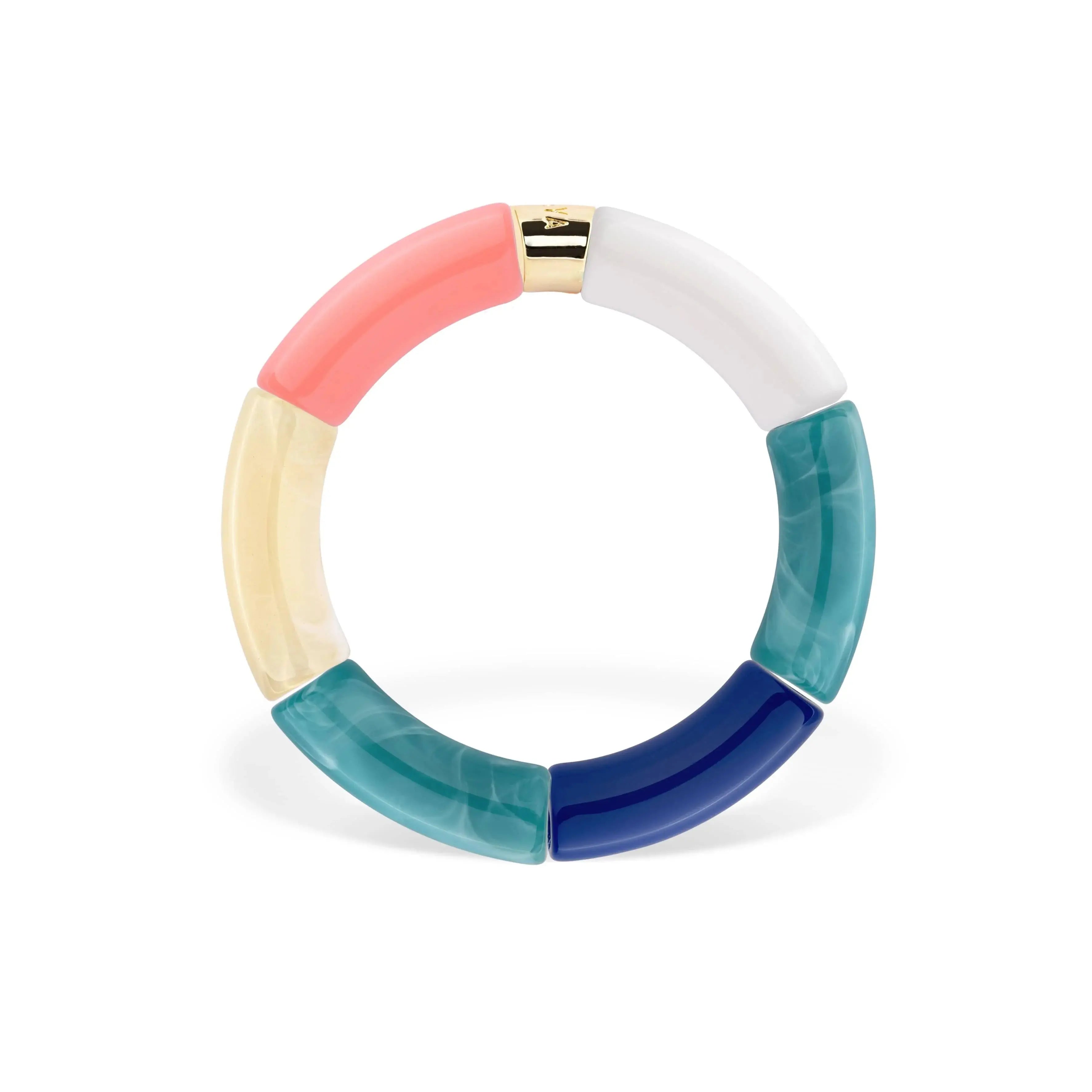 Bracelet Pipoca Verao en perles colorées - Les curieuses