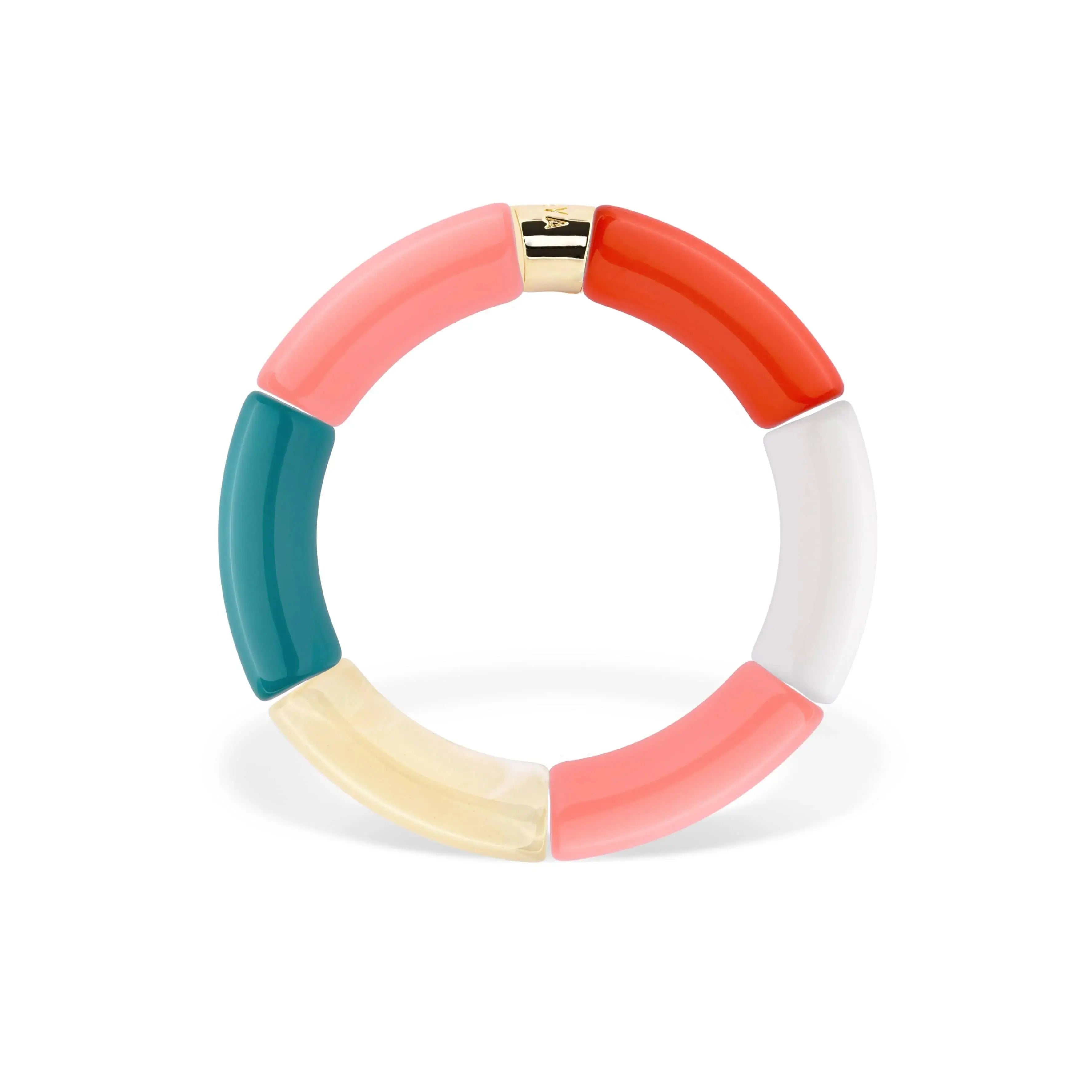 Bracelet Pipoca Verao en perles colorées - Les curieuses