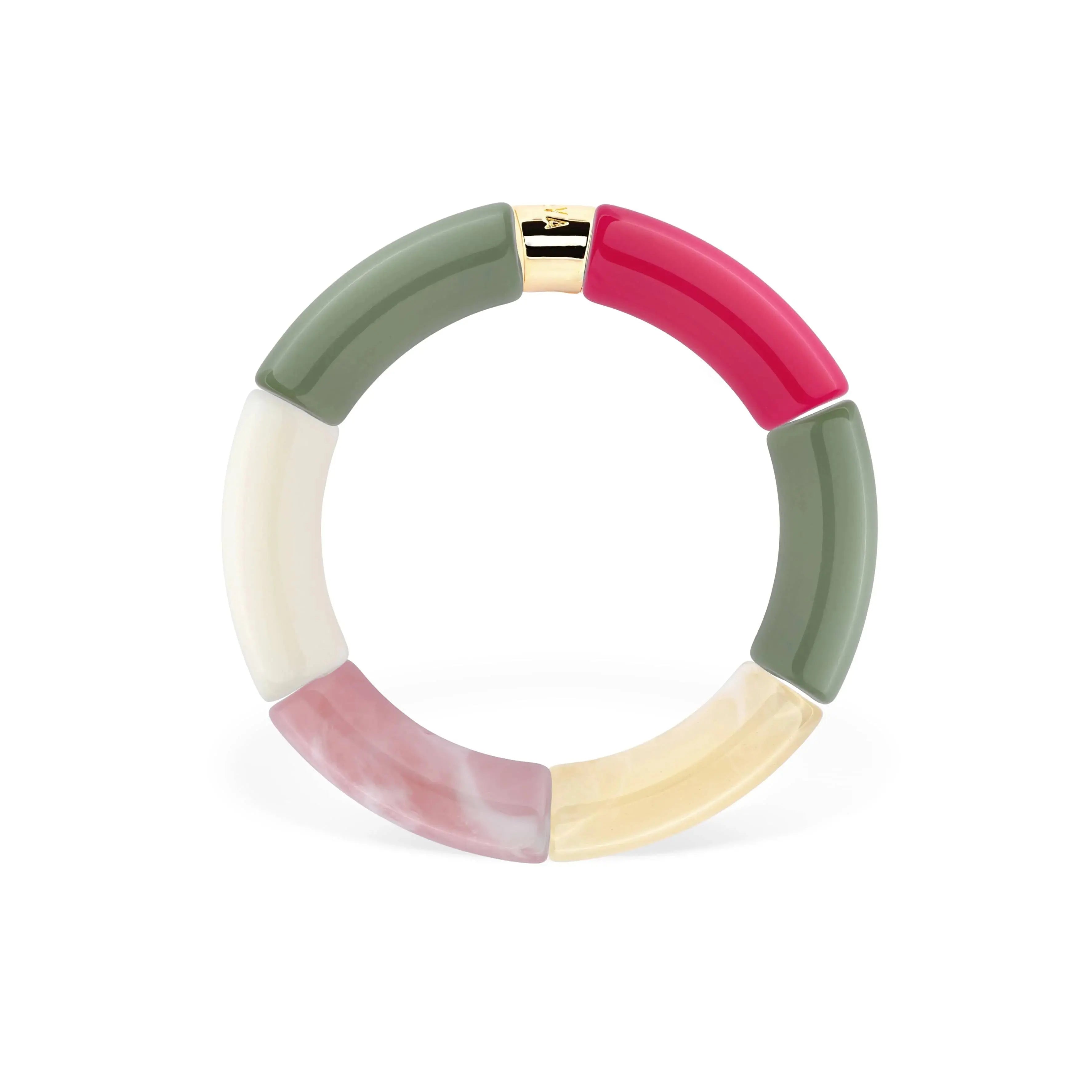 Bracelet Pipoca ALAMANDA en perles colorées - Les curieuses