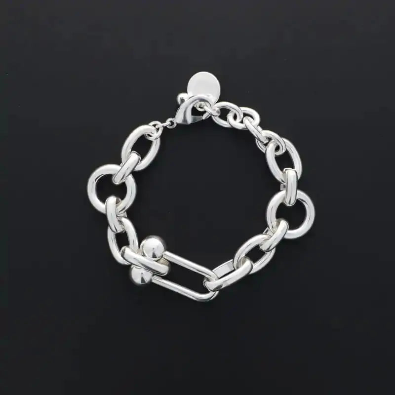 Bracelet u boule secret de cuir Secret de cuir