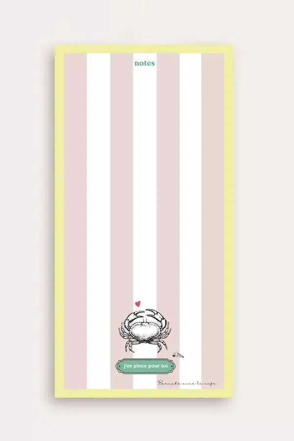 Bloc notes Barnabé aime le café Barnabé aime le café