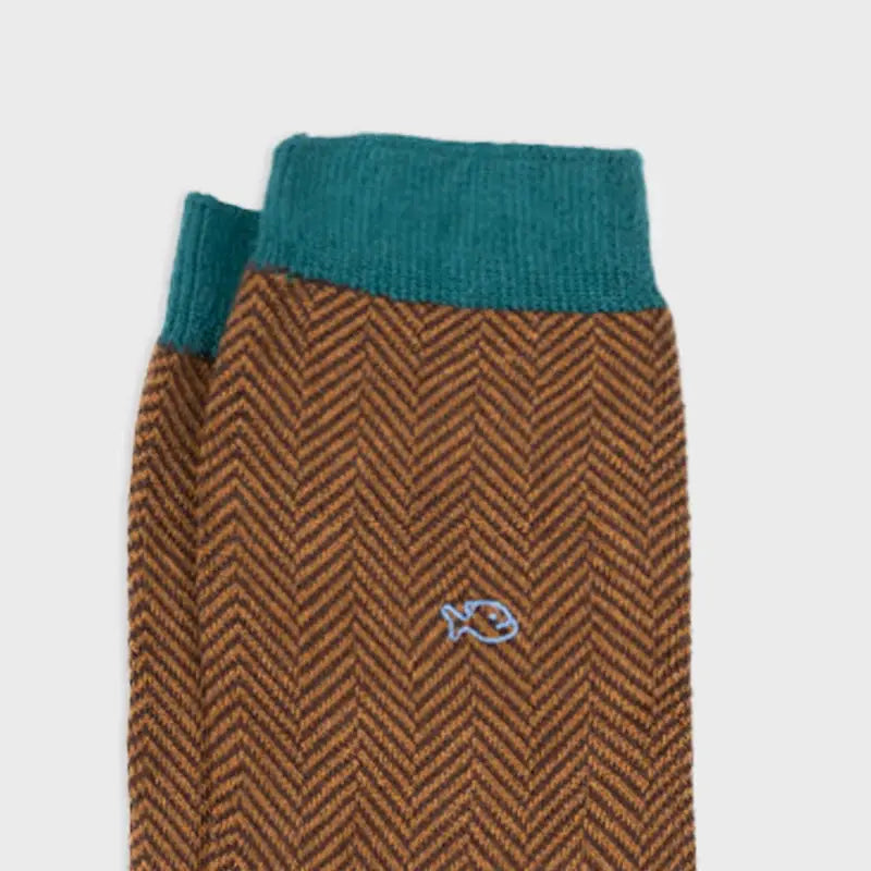 Chaussettes chevrons coton BILLYBELT mi-mollet Billybelt