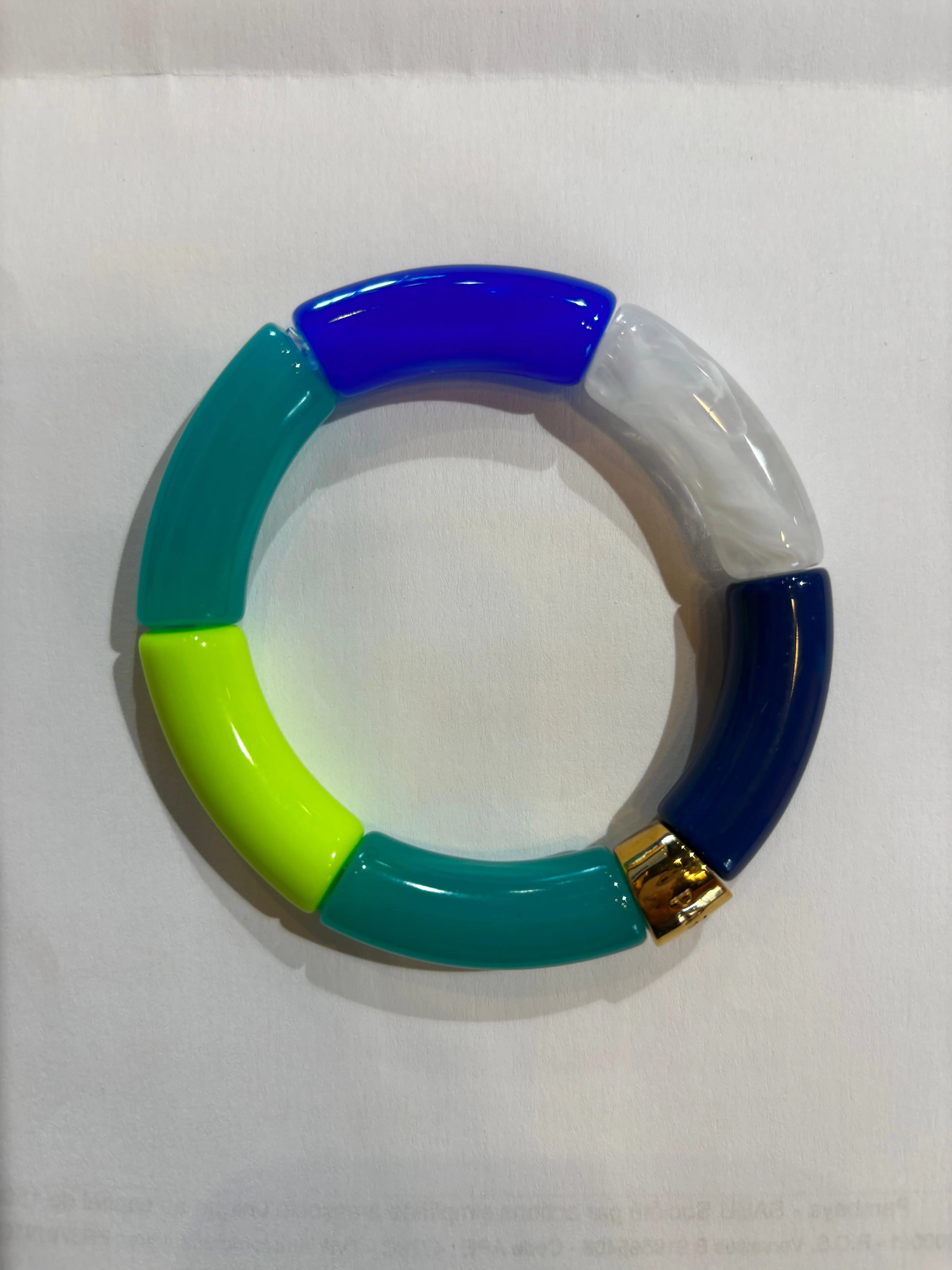 Bracelet Pipoca Vela en perles colorées Parabaya