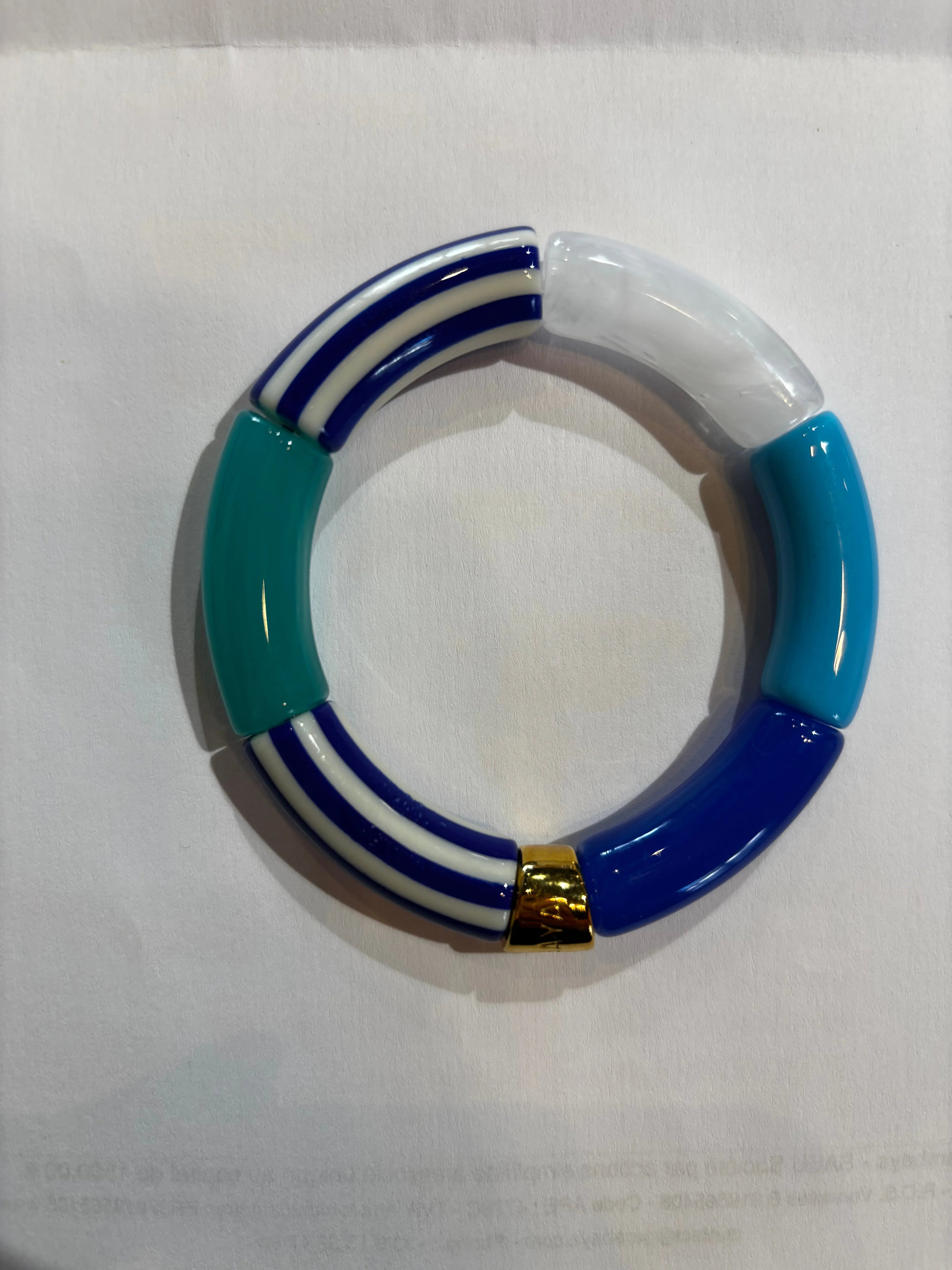 Bracelet Pipoca Vela en perles colorées Parabaya