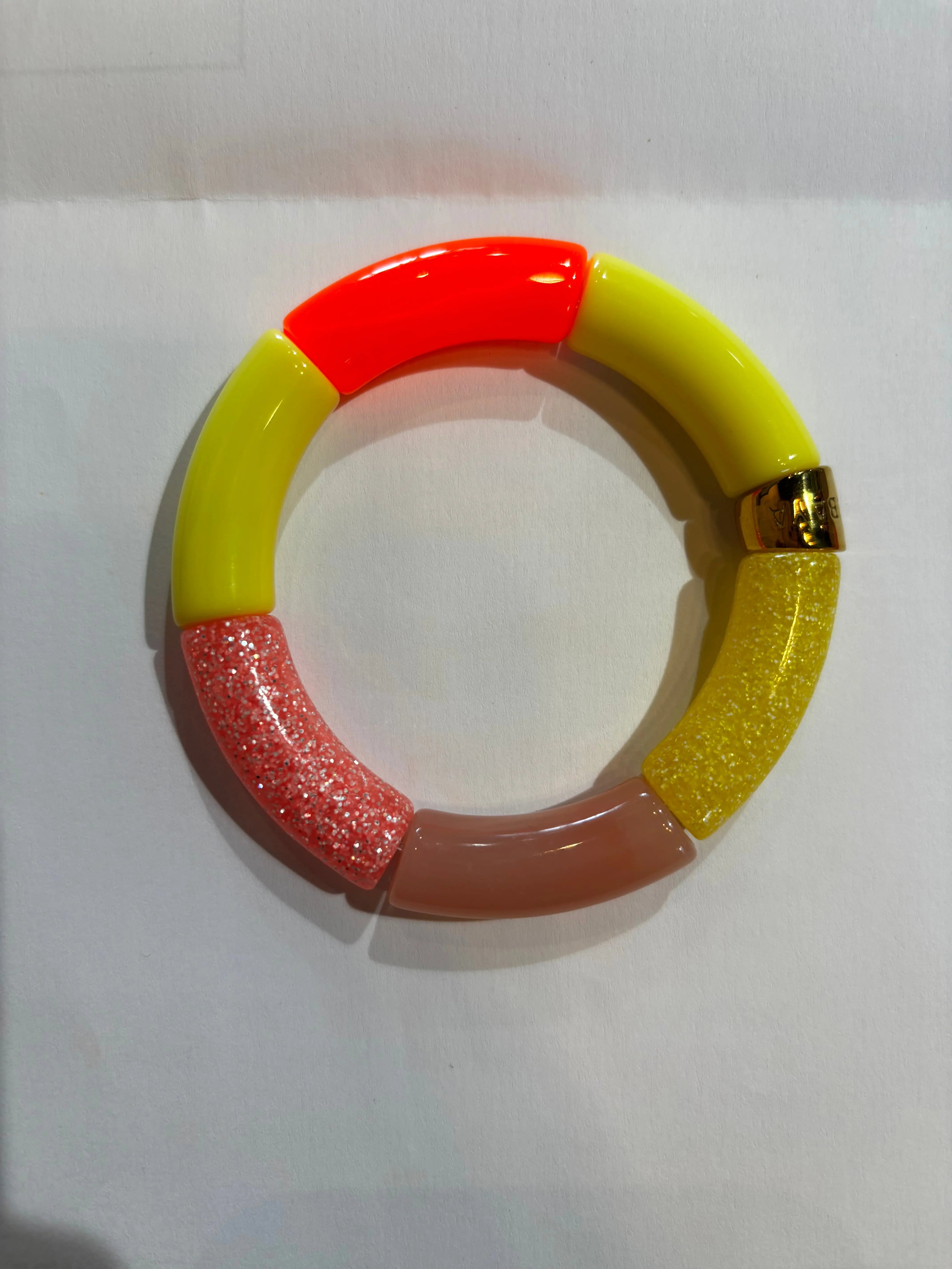 Bracelet Pipoca Olala perles colorées et élégantes Parabaya
