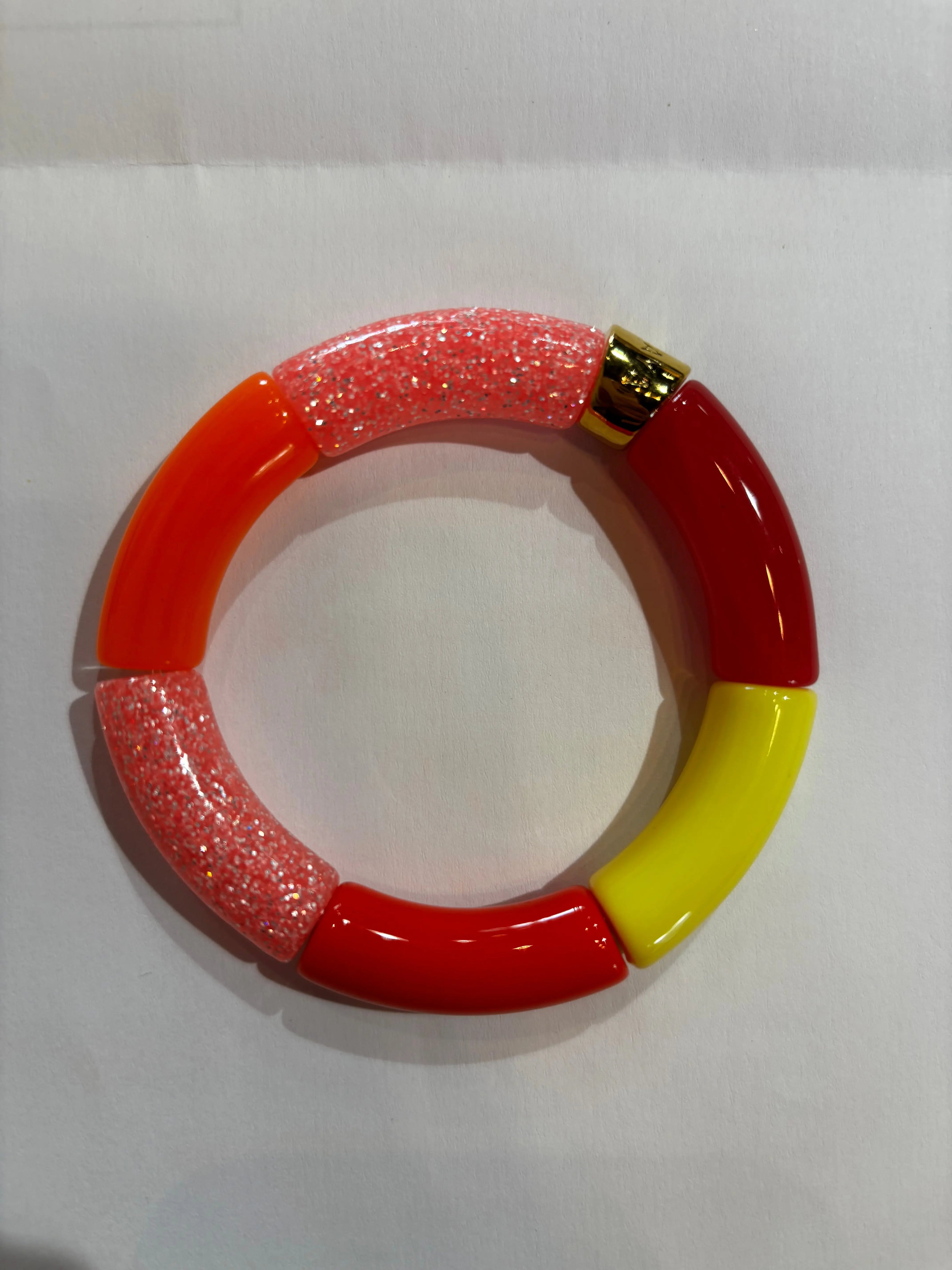 Bracelet Pipoca Olala perles colorées et élégantes Parabaya