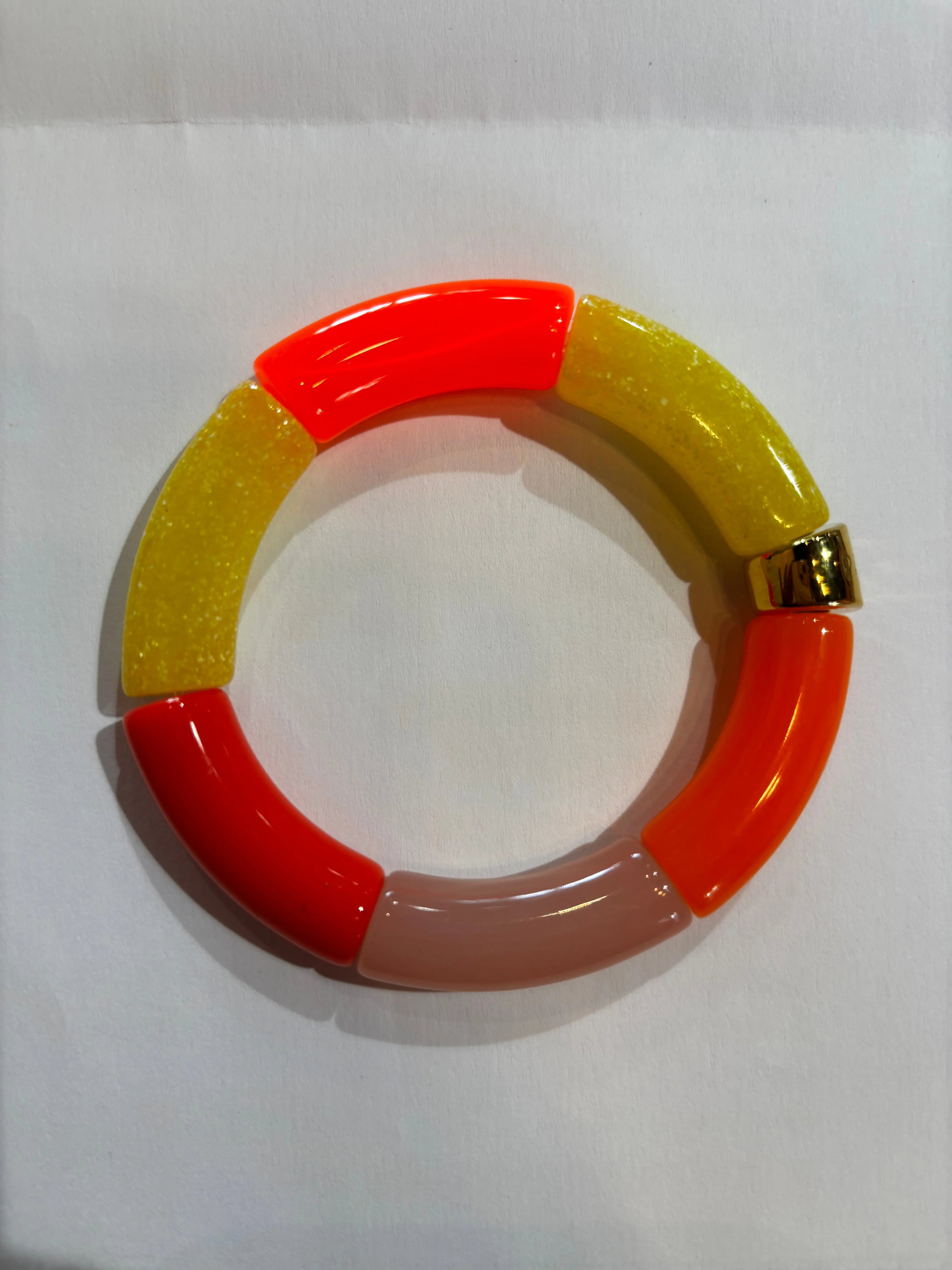Bracelet Pipoca Olala perles colorées et élégantes Parabaya
