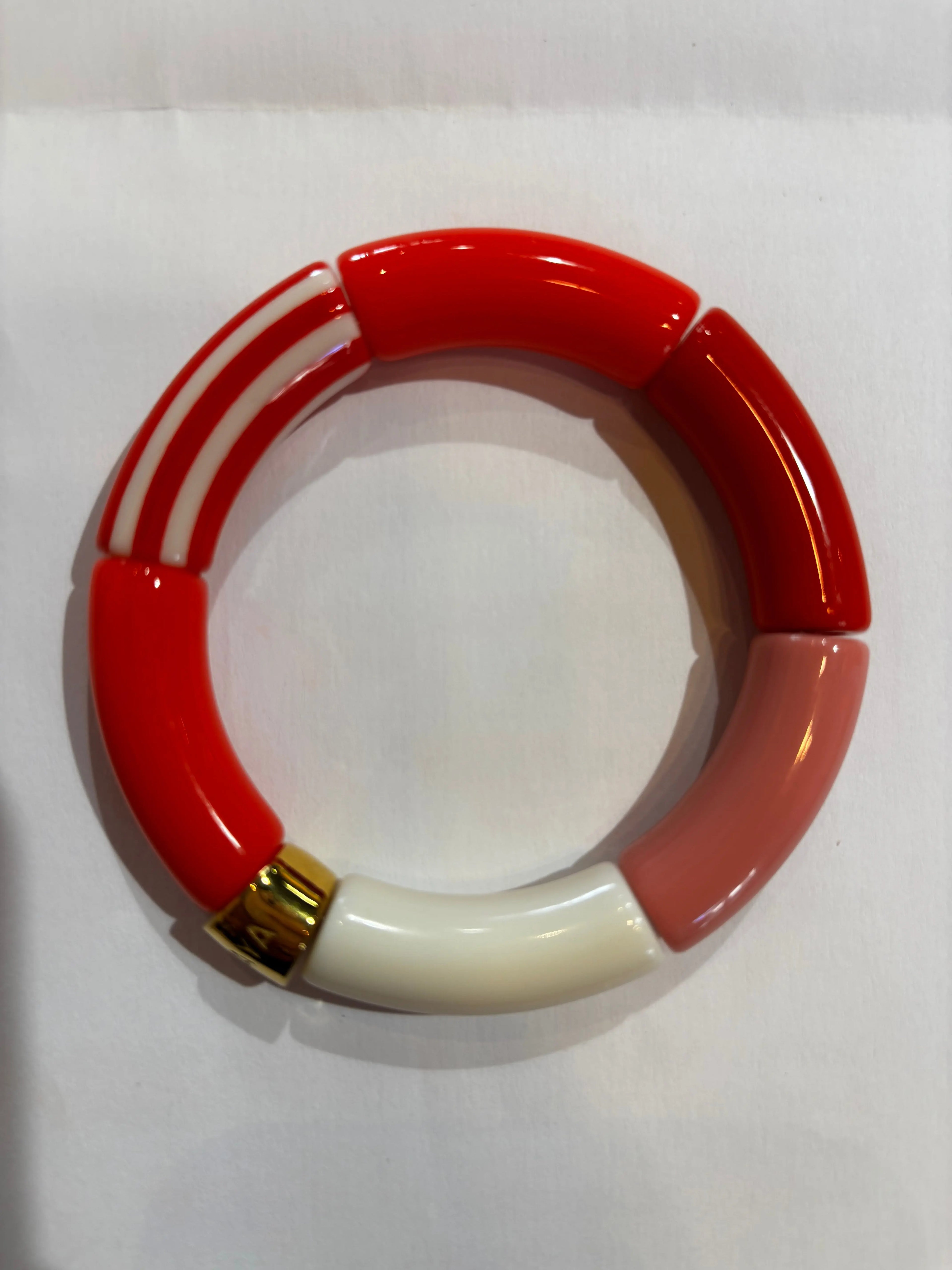 Bracelet Pipoca Soleda perles colorées élégantes Parabaya