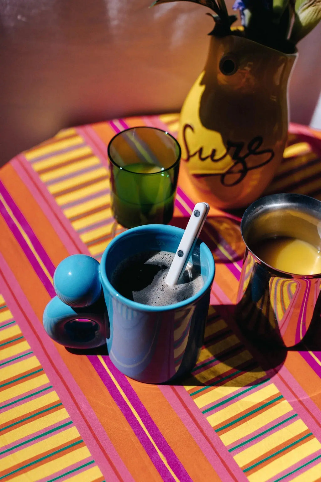 Mug Olivia en faïence émaillée fabriqué au Portugal