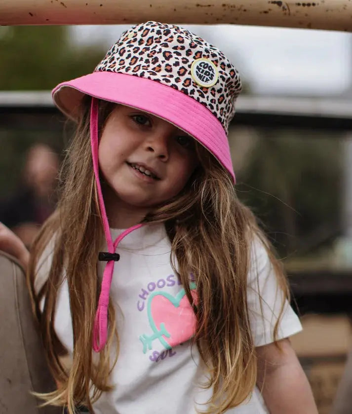 Bob léopard enfant Hello Hossy avec cordon ajustable 2-5 ans - Les curieuses