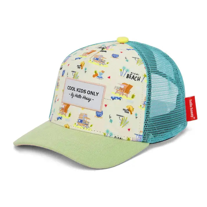 Casquette enfant Hello Hossy colorée 6 ans + - Les curieuses