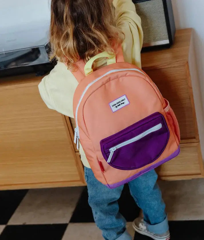Sac à dos enfant éco-responsable coloré 2/5 ans