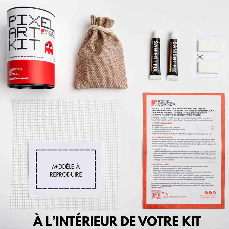 Pixel art rétro gaming BoyGame – Décoration geek vintage Pixel corner