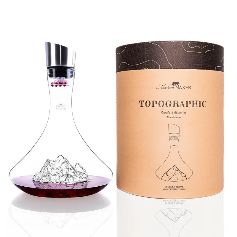 Carafe à vin : Mont Everest - Alaskan maker alaskan maker