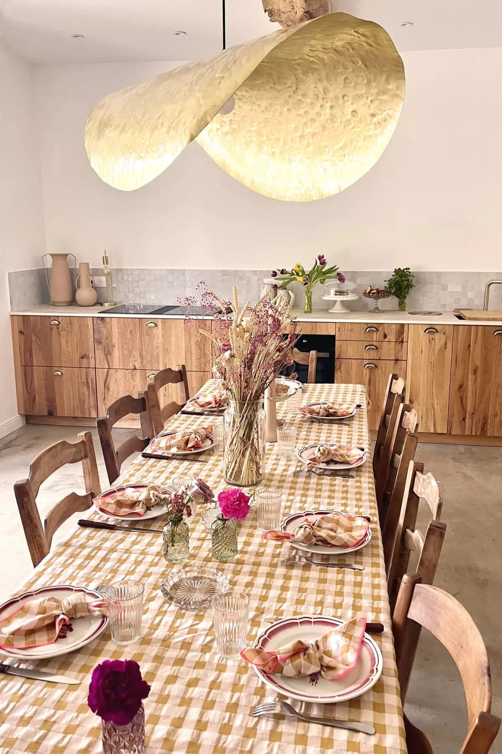 Grande nappe brodée Barnabé aime le café Barnabé aime le café