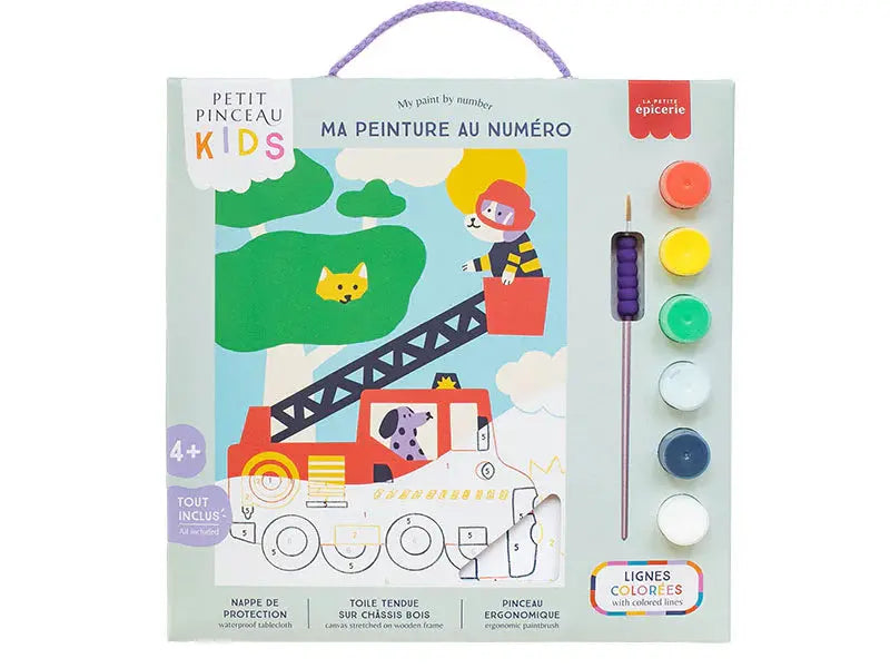 Petit Pinceau Kids Wouf – Peinture au numéro enfant La petite épicerie