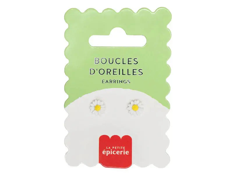 Boucles d’oreilles porcelaine – Peintes à la main, fun et délicates La petite épicerie