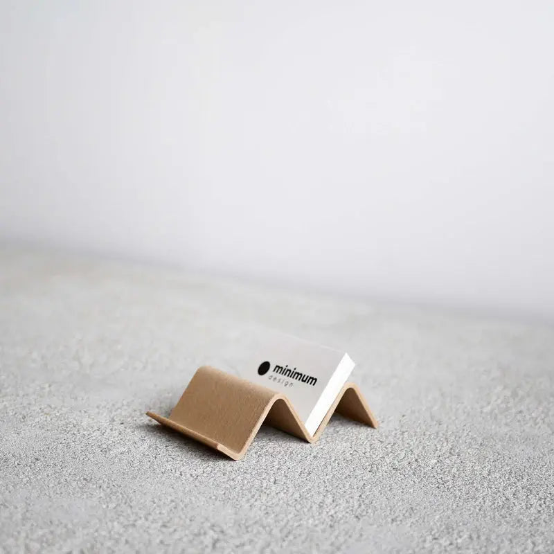 Porte cartes Naturel Minimum design