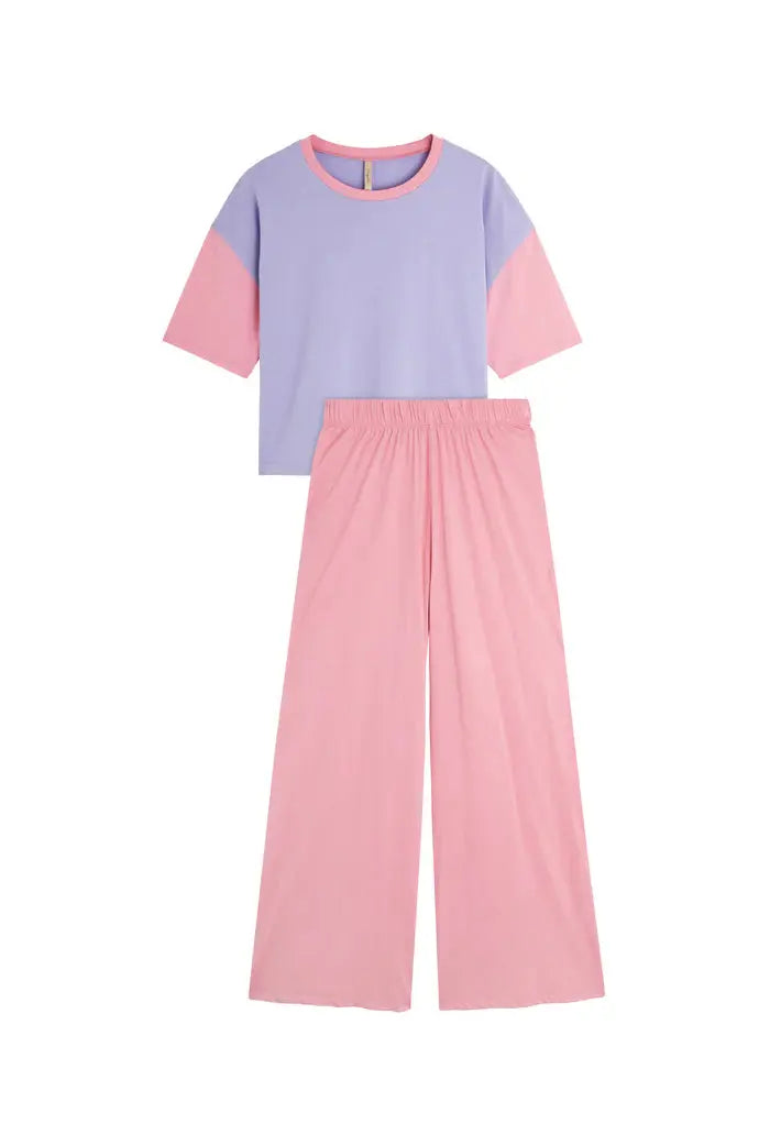 Pyjama long coton bio Rose We Are Jolies