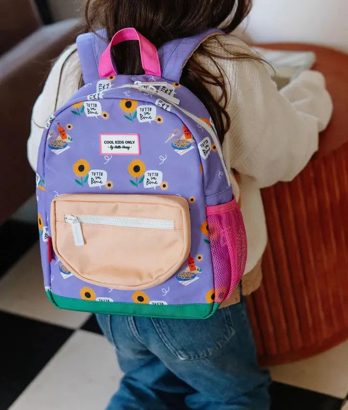 Sac à dos enfant éco-responsable coloré 2/5 ans