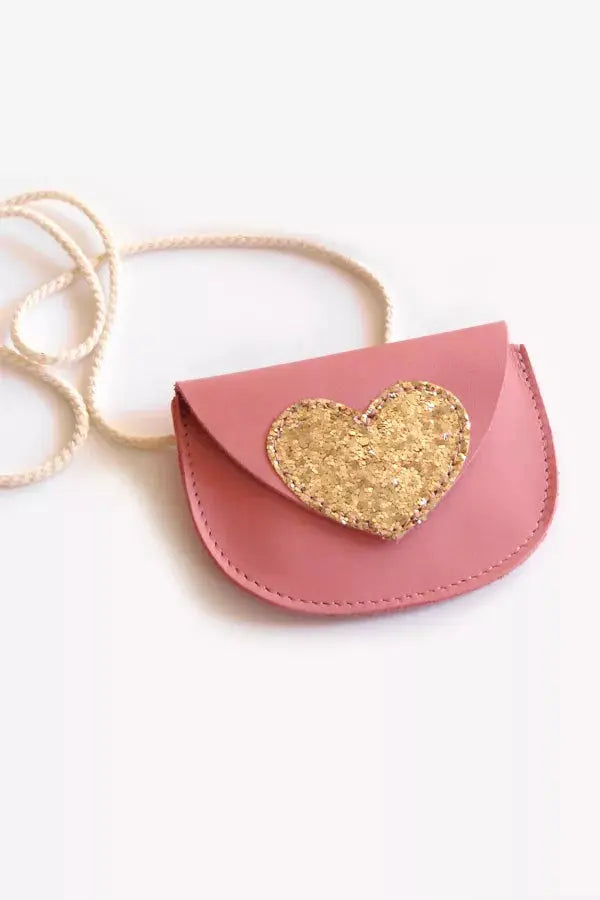 Sac cuir enfant sweet love Barnabé aime le cafe Barnabé aime le café