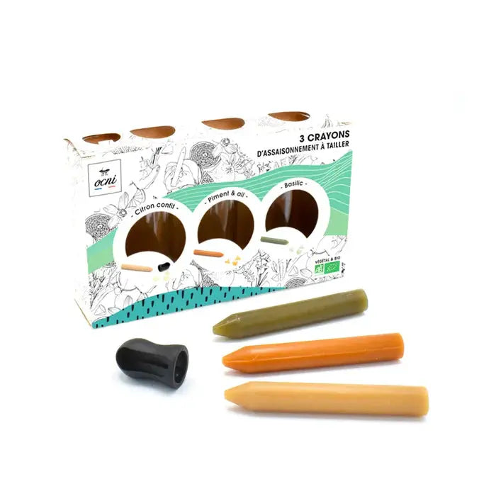 Coffret 3 crayons découverte - Ocni ocni