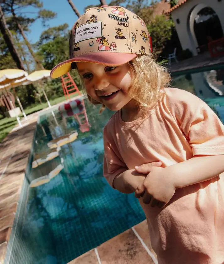 Casquette enfant Hello Hossy colorée 2-5ans - Les curieuses