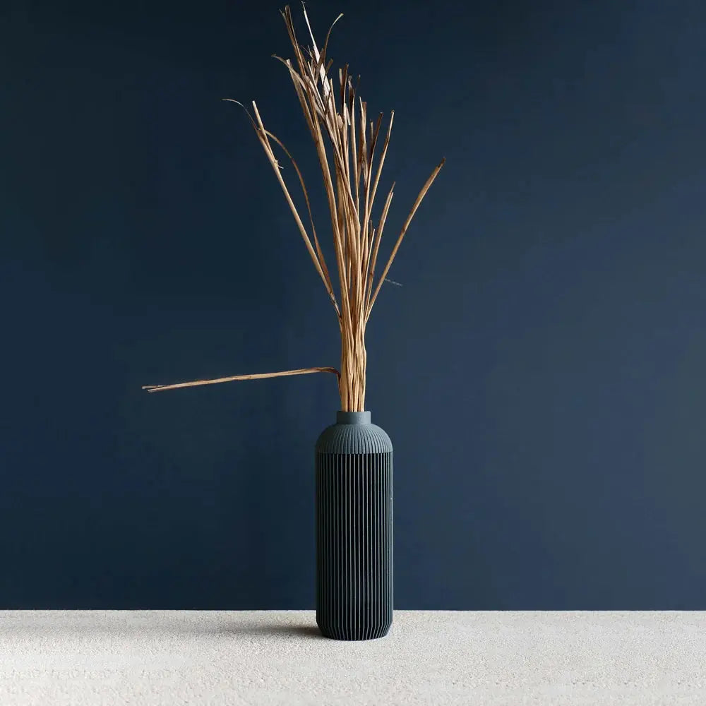 Vase Onde bleu Minimum design