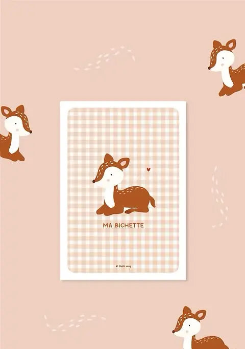 Affiche A3 Bichette Petit coq