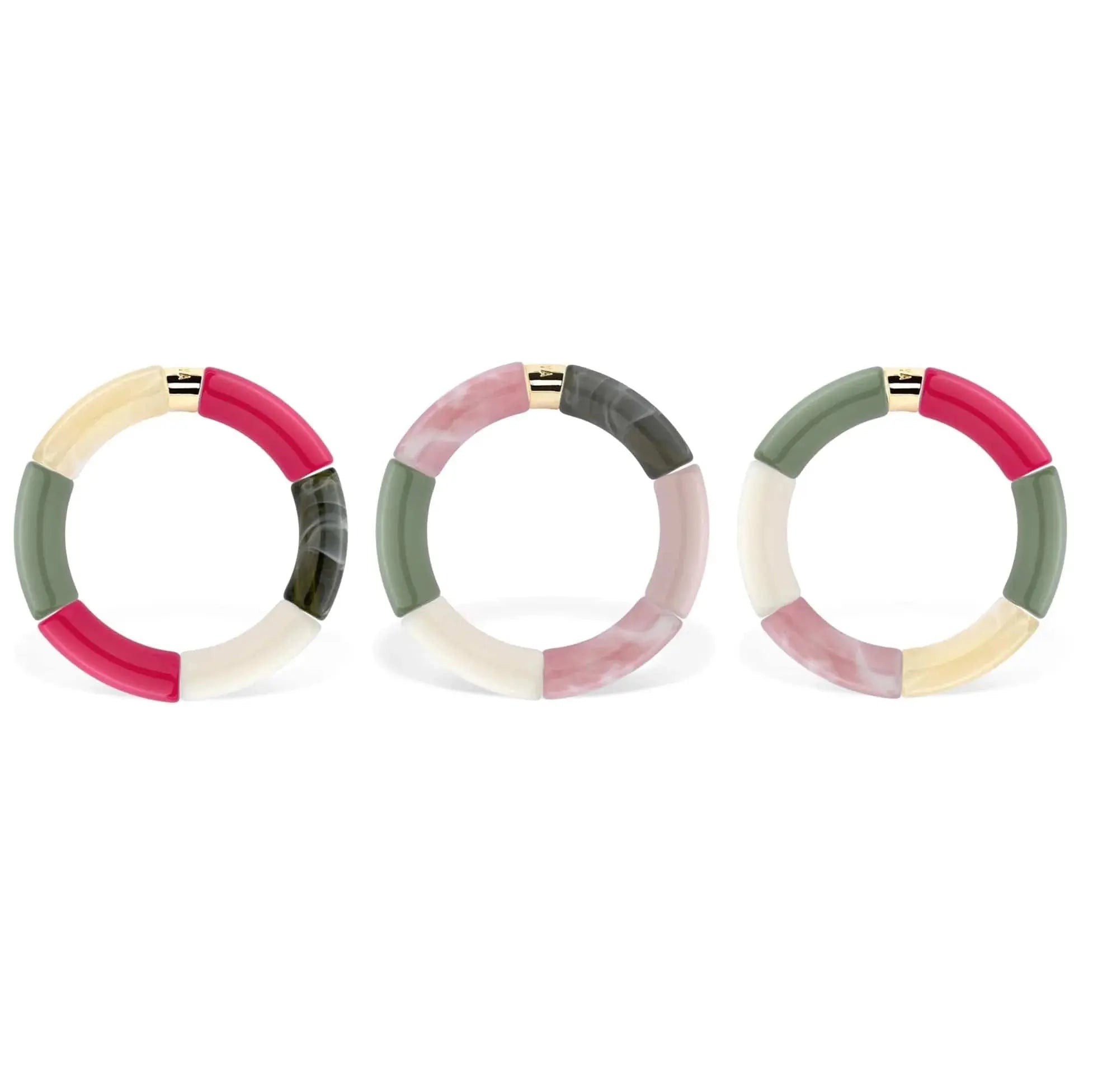 Bracelet Pipoca ALAMANDA en perles colorées - Les curieuses