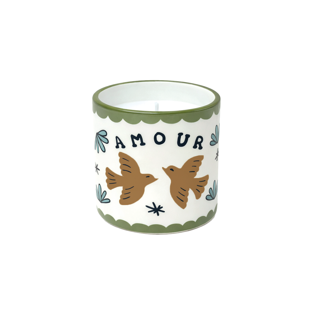 Bougie parfumée céramique – Pot réutilisable Opjet Paris Opjet paris