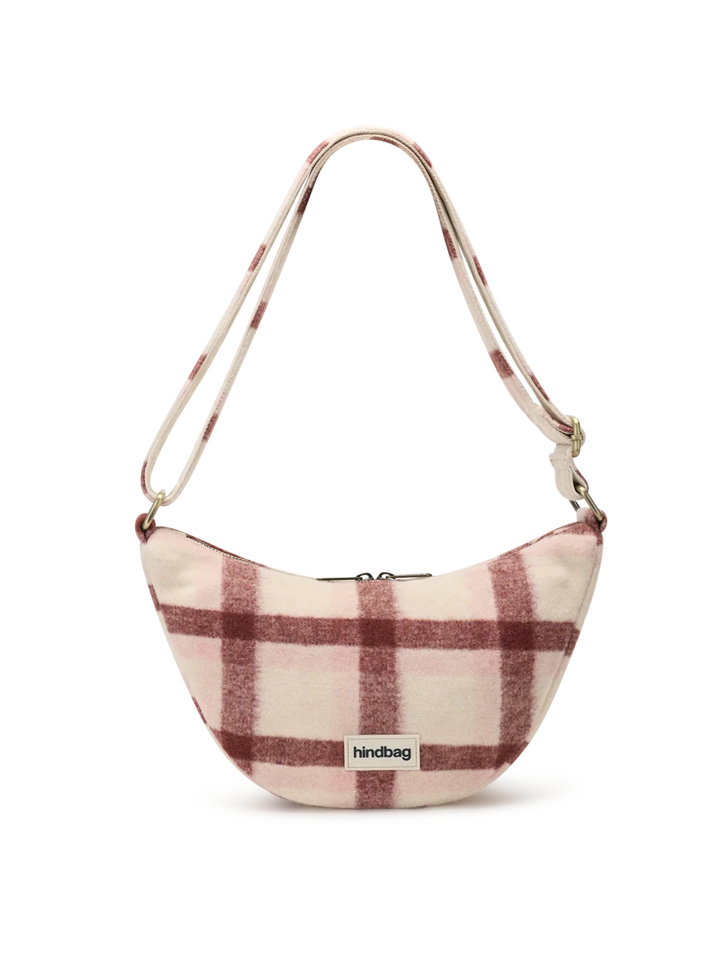 Sac demi-lune Andrea modulable, style urbain chic et pratique au quotidien Hindbag Hindbag