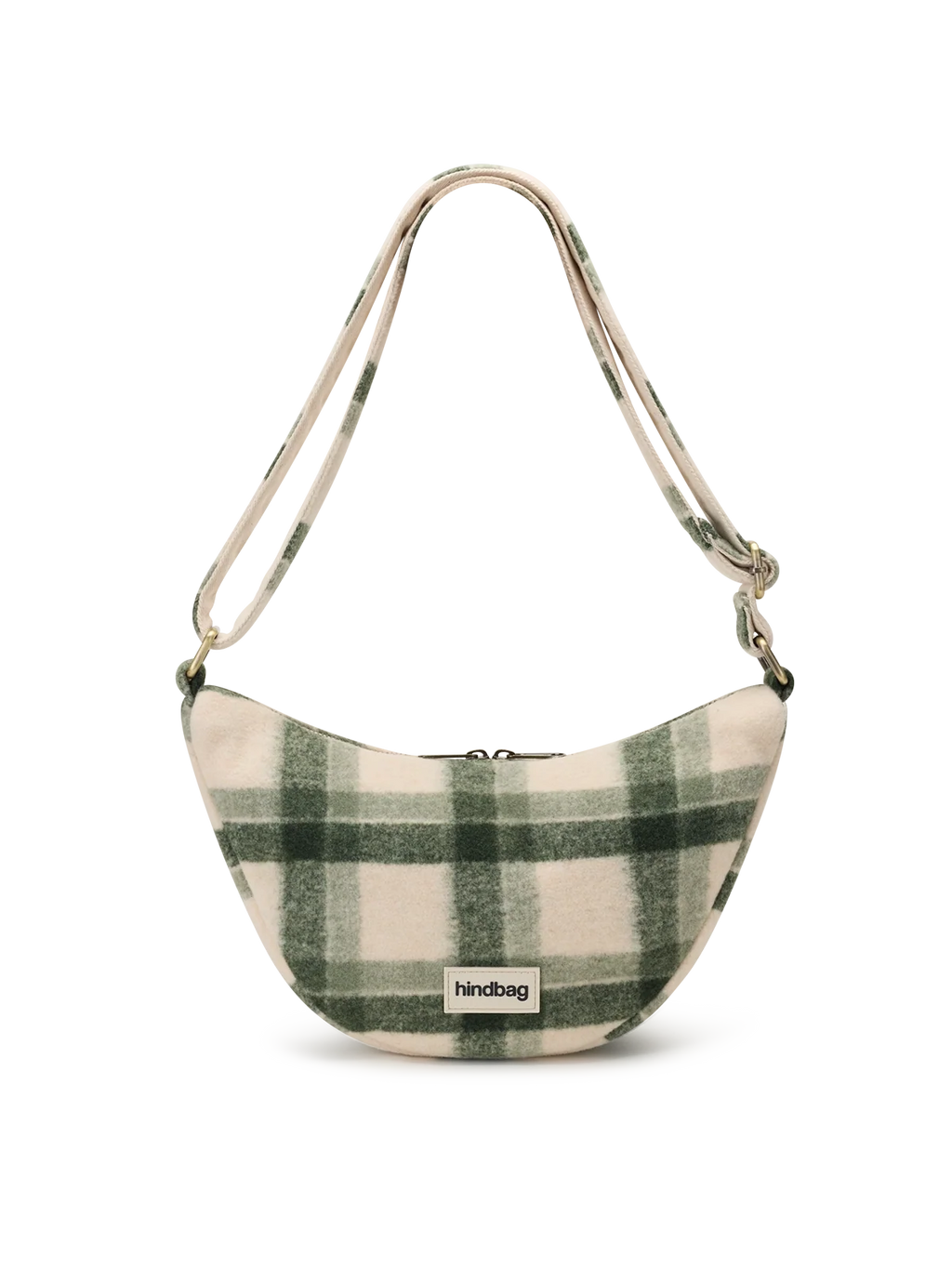 Sac demi-lune Andrea modulable, style urbain chic et pratique au quotidien Hindbag Hindbag