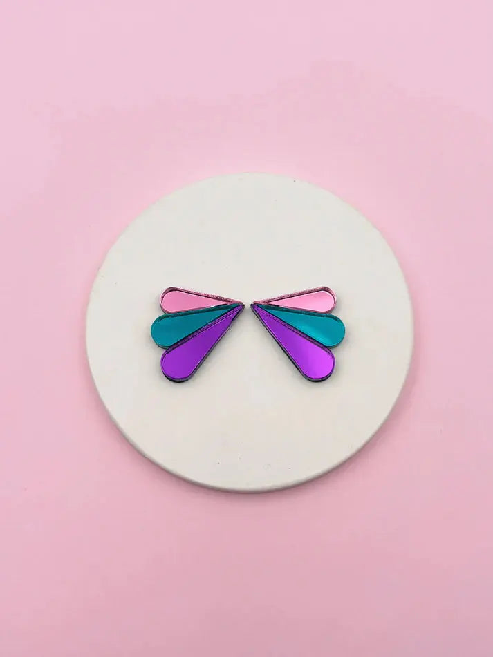 Studio Annette Boucles d’oreilles Armance puces miroirs - Les curieuses